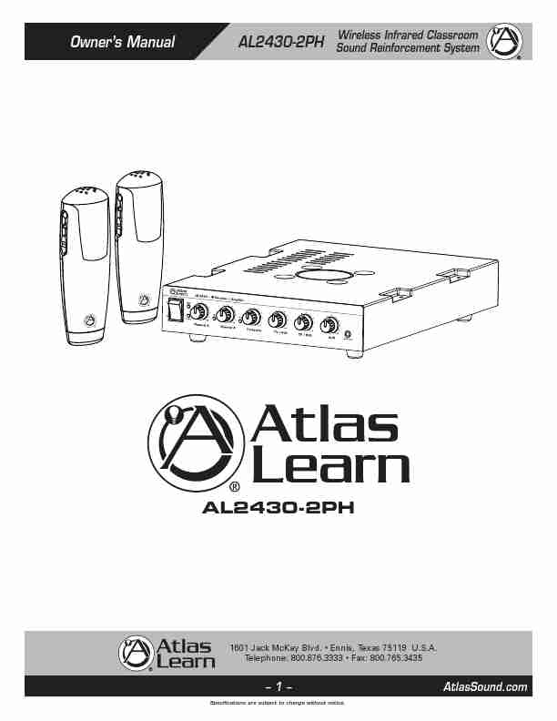 Atlas Sound Car Speaker AL2430-2PH-page_pdf